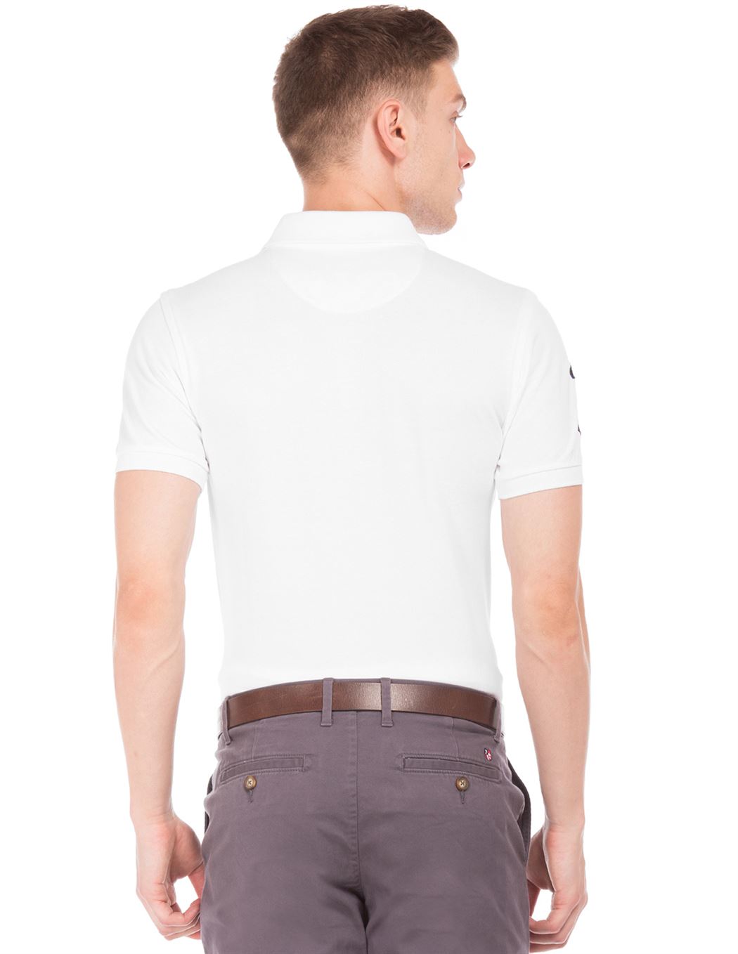 U.S. Polo Assn. Men Casual Wear White T-Shirt